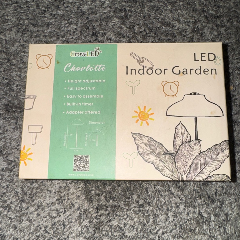 🌷 LED INDOOR GARDENING LIGHT 💡